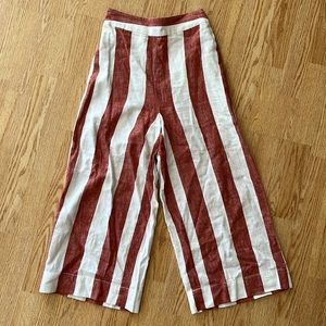 Madewell Cropped Linen Pants